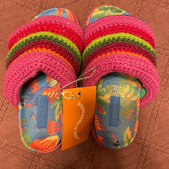 FARM Rio Knot crochet sandals NWT - Picture 2 of 5